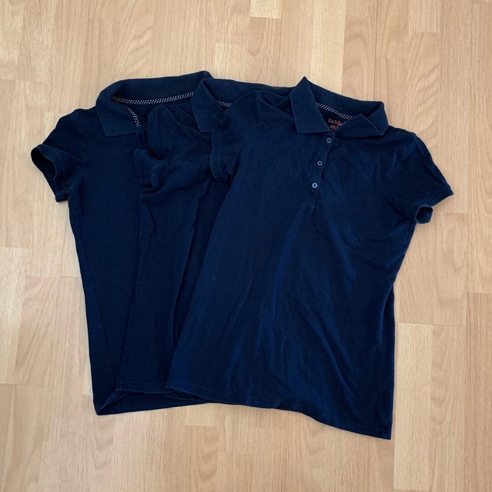 Cat and jack teens uniform polo